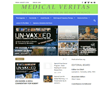 Tablet Screenshot of medicalveritas.org